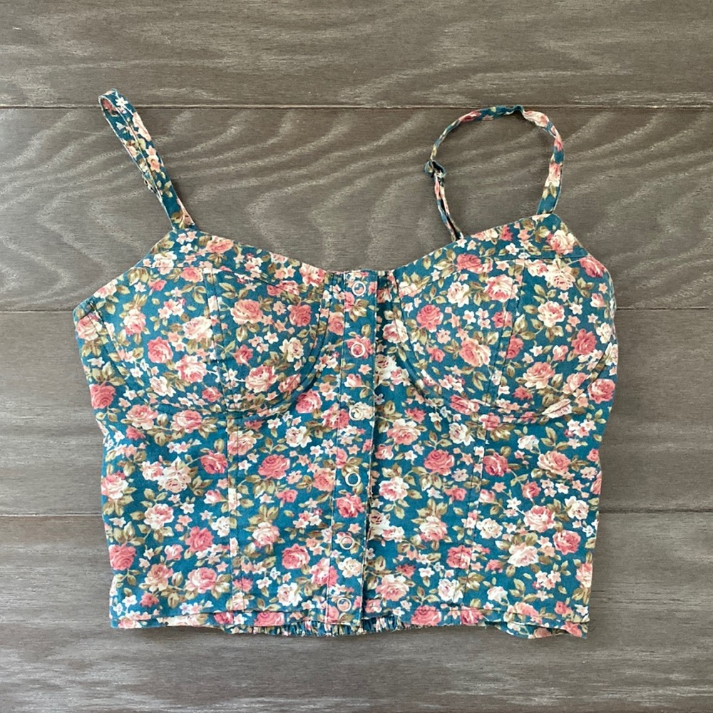 Floral Crop Top